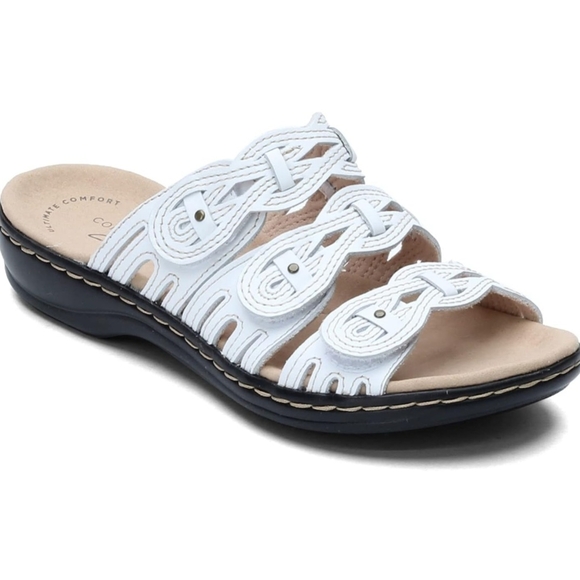 Clarks Shoes - Clarks Leisa Faye Comfort Slide Sandals Women's 11